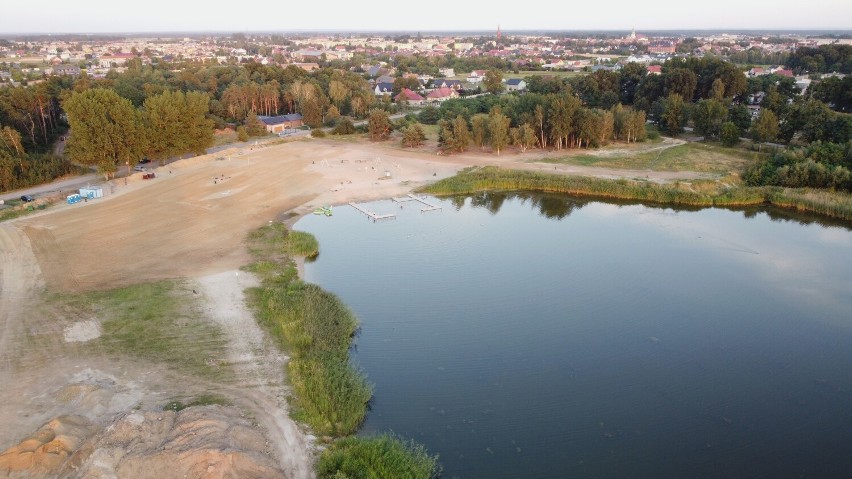 Teren kąpieliska "Poligon" w Sierakowie pod Rawiczem