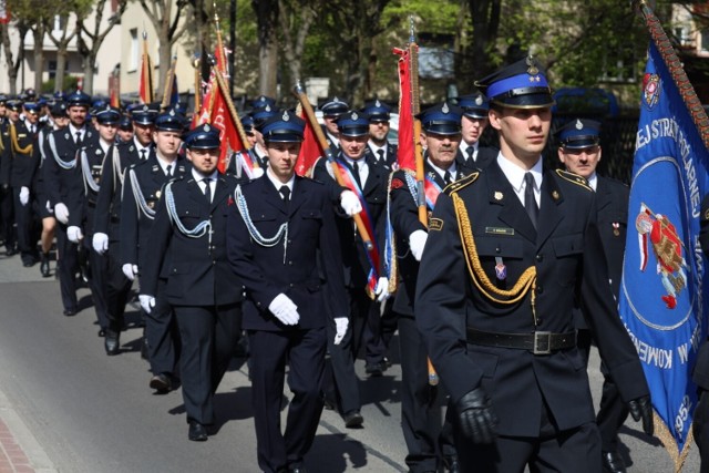 4 maja 2023 r. strażacy w Wejherowie uroczyście przemaszerowali ulicami miasta by uczcić swoje święto