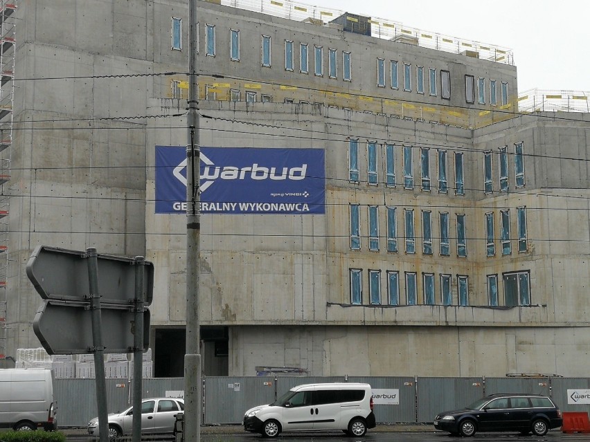 Trwa budowa nowej siedziby Sądu Rejonowego w Toruniu....