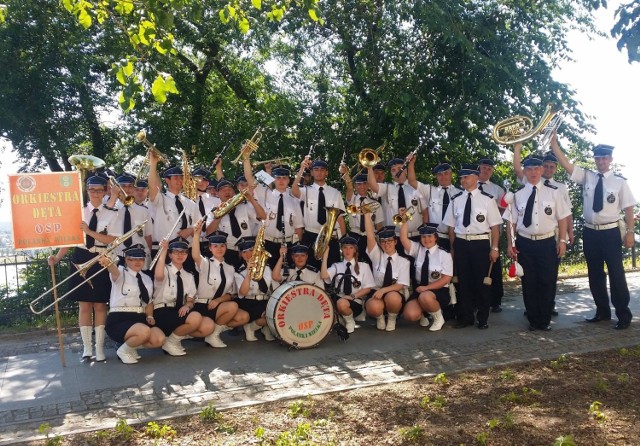 Duży sukces odniosła Orkiestra Dęta OSP Polanka Wielka podczas finału Małopolskiego Festiwalu Orkiestr Dętych Echo Trombity w Nowym Sączu