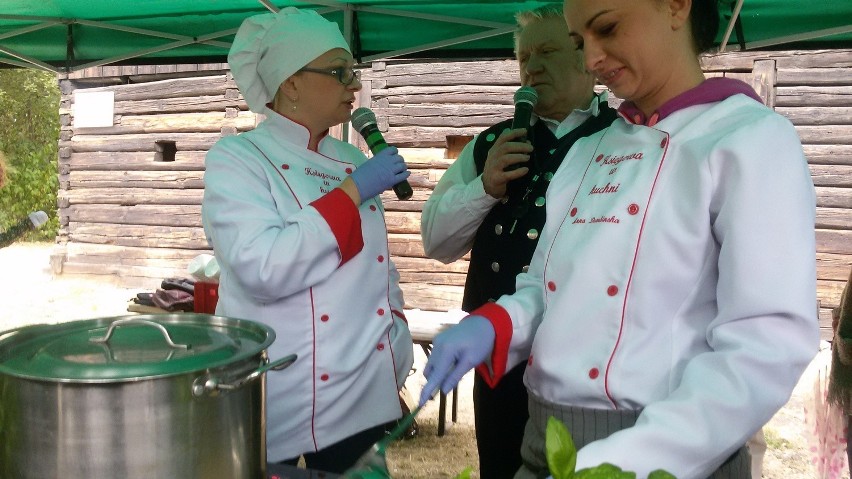 Maria Ożga, finalistka MasterChefa o śląskiej kuchni opowiadała dziś w chorzowskim skansenie