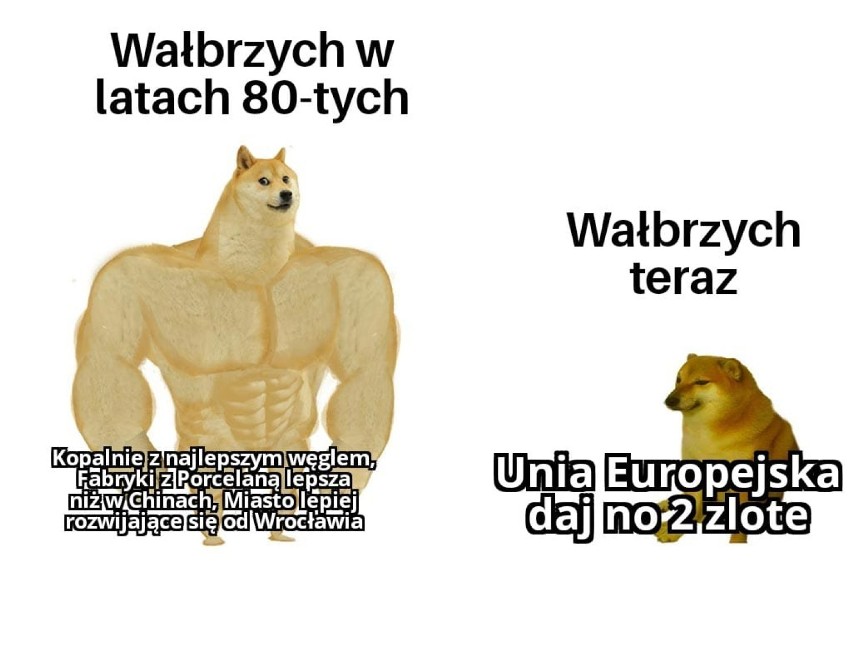 Beka z Wałbrzycha czyli memy o Wałbrzychu