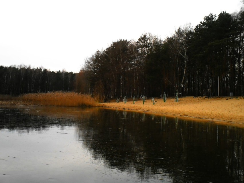 Siłownia terenowa nad jeziorem Średnim