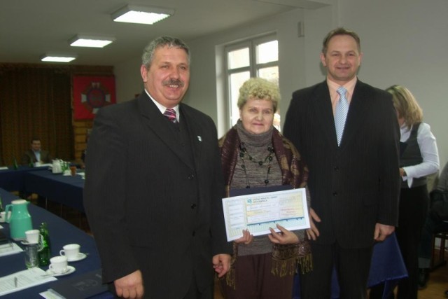 Kazimierz Zachwieja (z lewej) został nowym przewodniczącym rady miasta w Szczawnicy