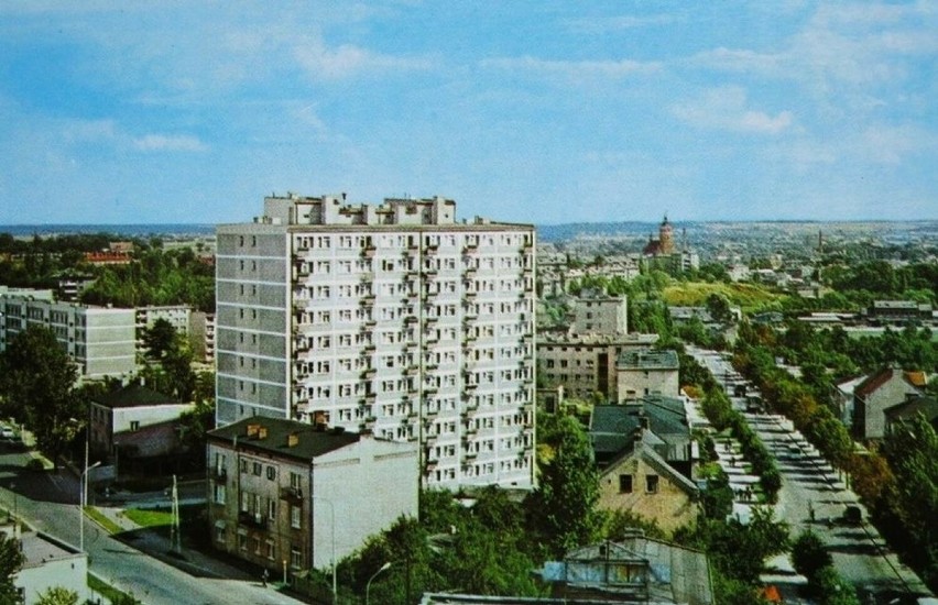 Wieżowiec nr 37 przy Polnej i perspektywa ulicy Sienkiewicza