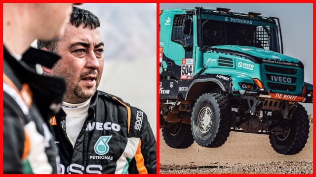 Darek Rodewald z Olesna jest bardzo doświadczonym rajdowcem. Już dwa razy wygrał Rajd Dakar!