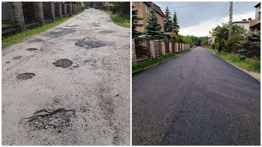 Ulica Skowronkowa i Szpaków mają już nową nawierzchnię...