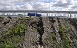 Południowa Obwodnica Gdańska do naprawy? Przez deszcze osuwają się skarpy [ZDJĘCIA]