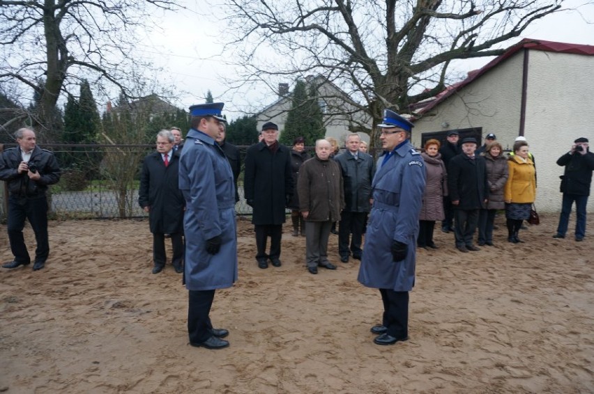 Nowy komisariat w Kłomnicach. Wmurowano kamień węgielny