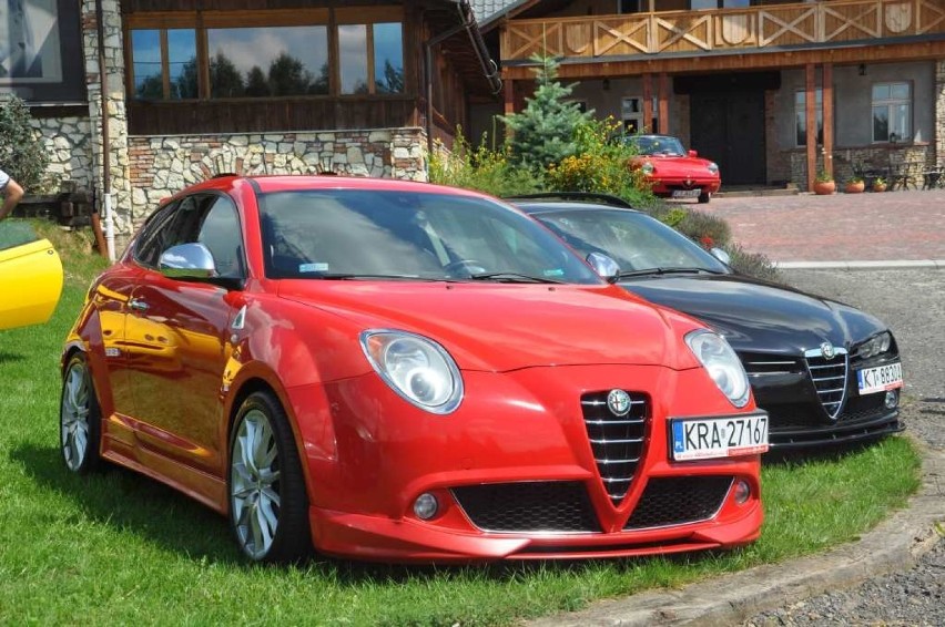 Wola Więcławska. II Zlot Alfa Romeo w Małopolsce [ZDJĘCIA]