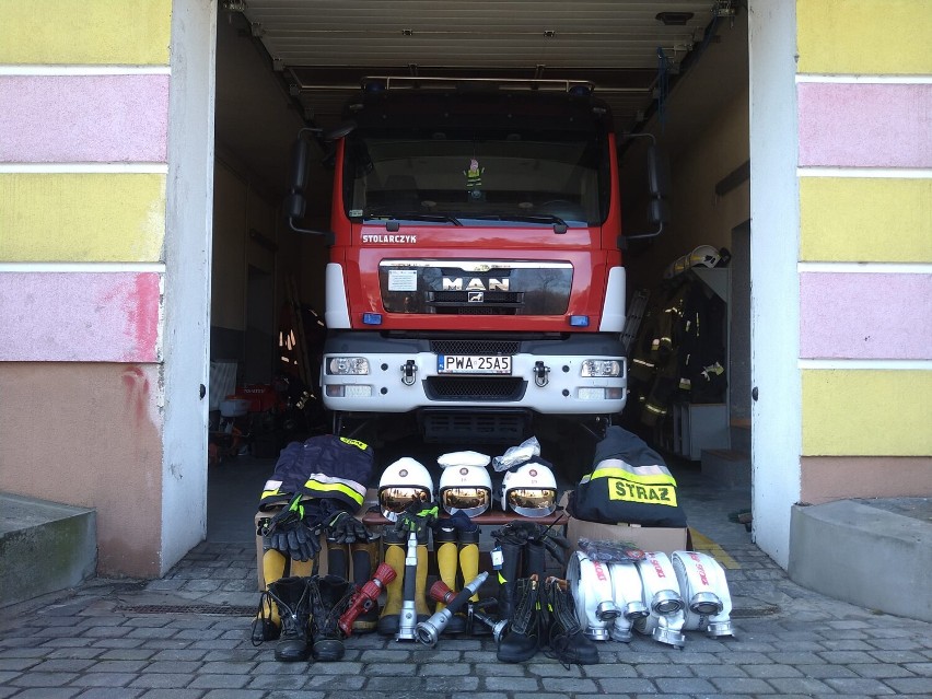 Strażacy z powiatu wągrowieckiego przekazali sprzęt dla jednostek z Ukrainy 
