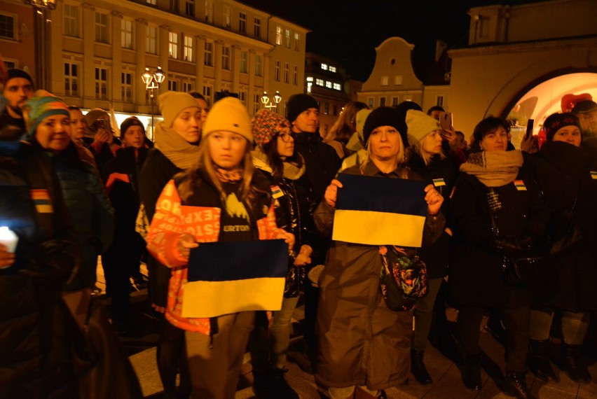 Już dzisiaj protest przeciwko wojnie. Gliwice solidarne z Ukrainą 
