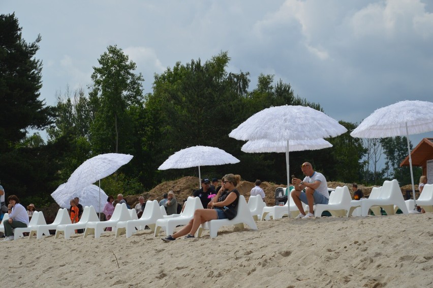 Tak wyglądała plaża dla mieszkańców Żagania na Gryżycach w...