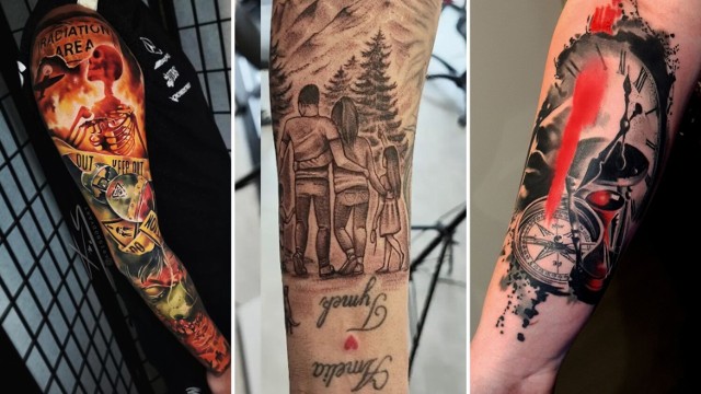 Zobacz w galerii tatuaże na rękę dla mężczyzn 