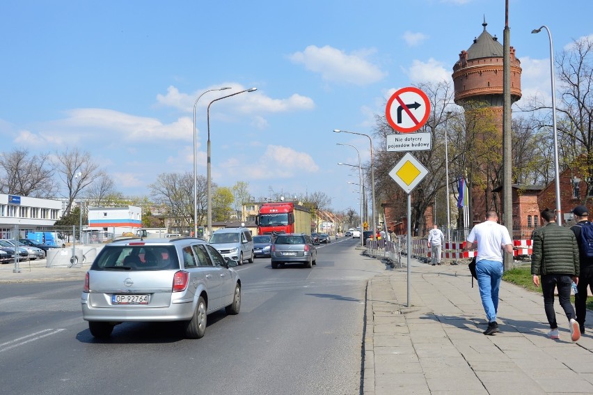 Od poniedziałku 8 kwietnia ulica Oleska będzie zamknięta na...