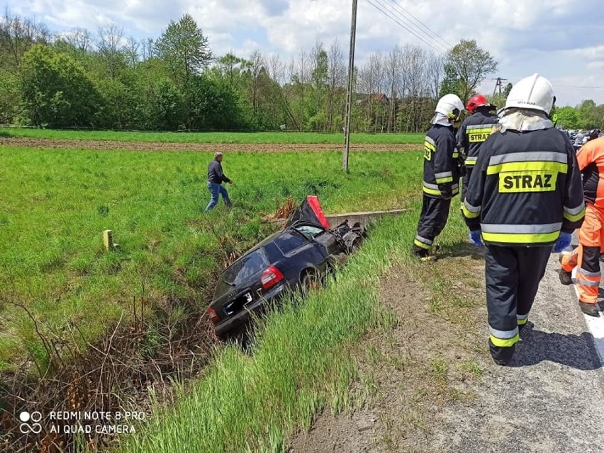 Wypadek w Kojszówce