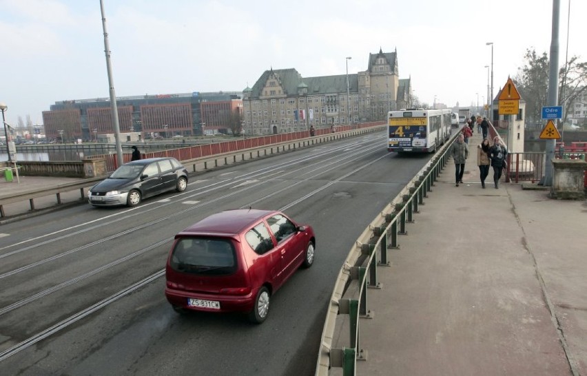 Most Długi w Szczecinie zostanie zamkniety w sobotę, 21 lutego