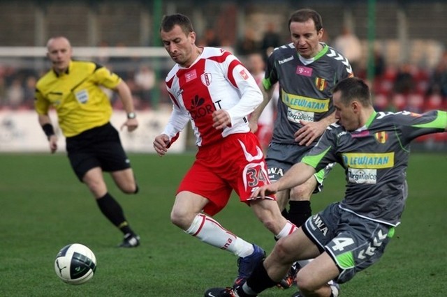 W poniedziałek ŁKS przegrał na swoim stadionie 0:2 z Koroną Kielce.