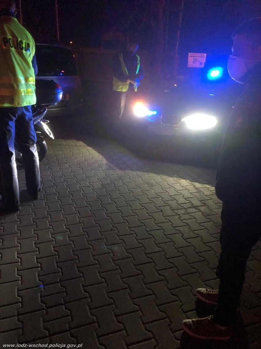 W Koluszkach policjant po służbie złapał pijanego motorowerzystę
