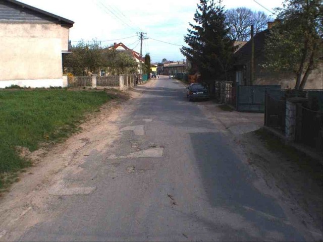 Odcinek drogi Brzeźno-Smólnik