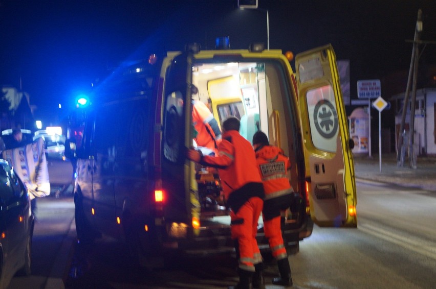 Wypadek na ulicy Stawiszyńskiej w Kaliszu