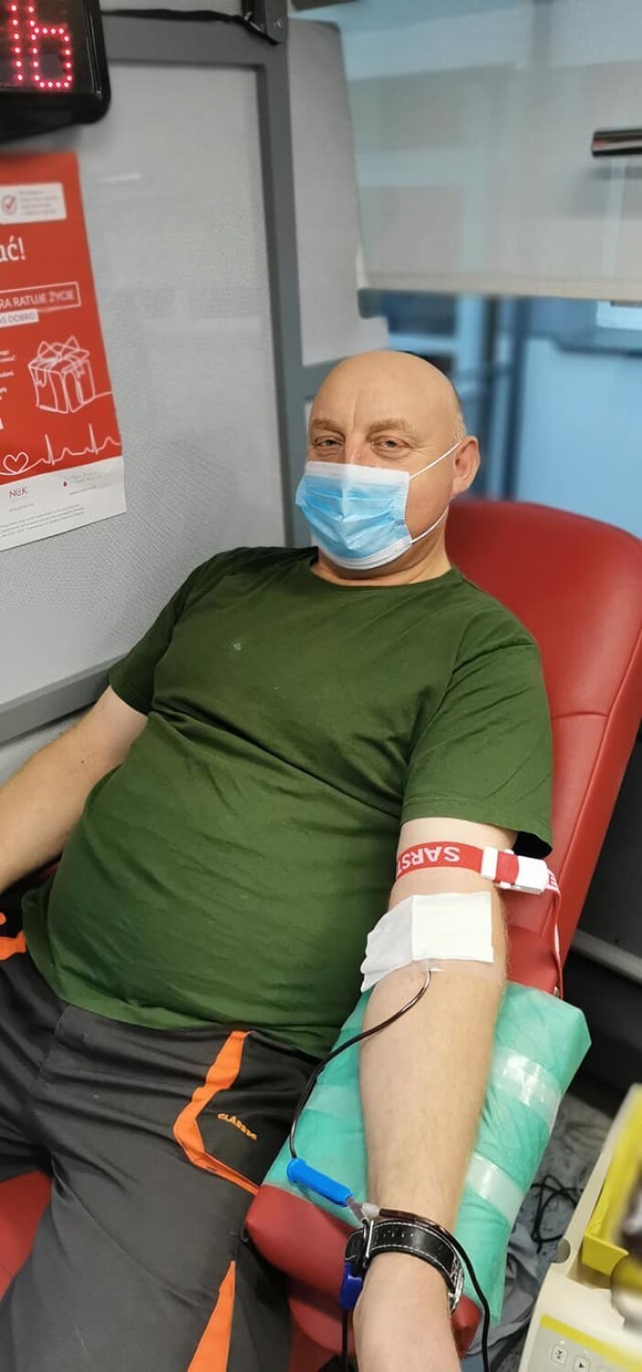Mobilna akcja honorowego krwiodawstwa w PCKZiU w Pucku - 5 grudnia 2022 r.