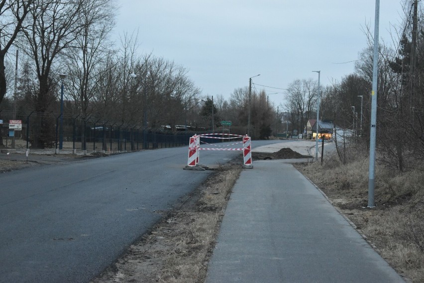 Tak wygląda obecnie remontowany odcinek drogi z Krosna...