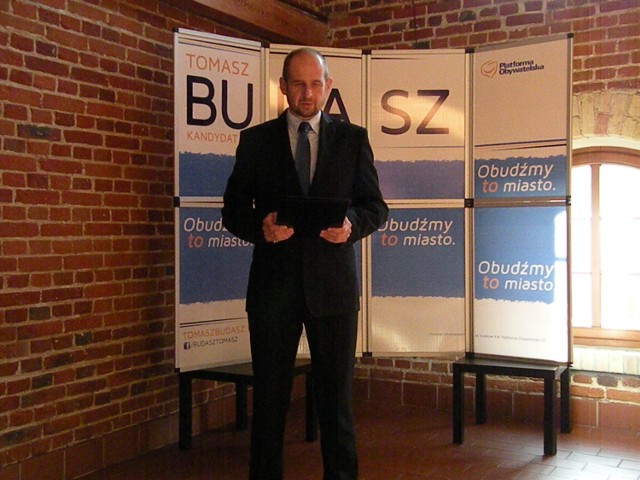 Tomasz Budasz, kandydat na prezydenta
