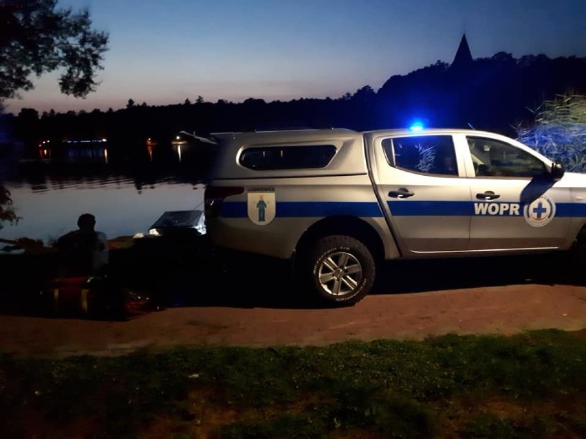 Ratownicy z WOPR Lubniewice poinformowali o akcji, którą...