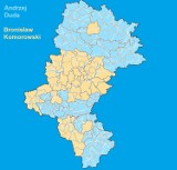 Wybory 2015 na mapach Polski i śląskiego. Różnice, ciekawostki, wyniki, rekordy