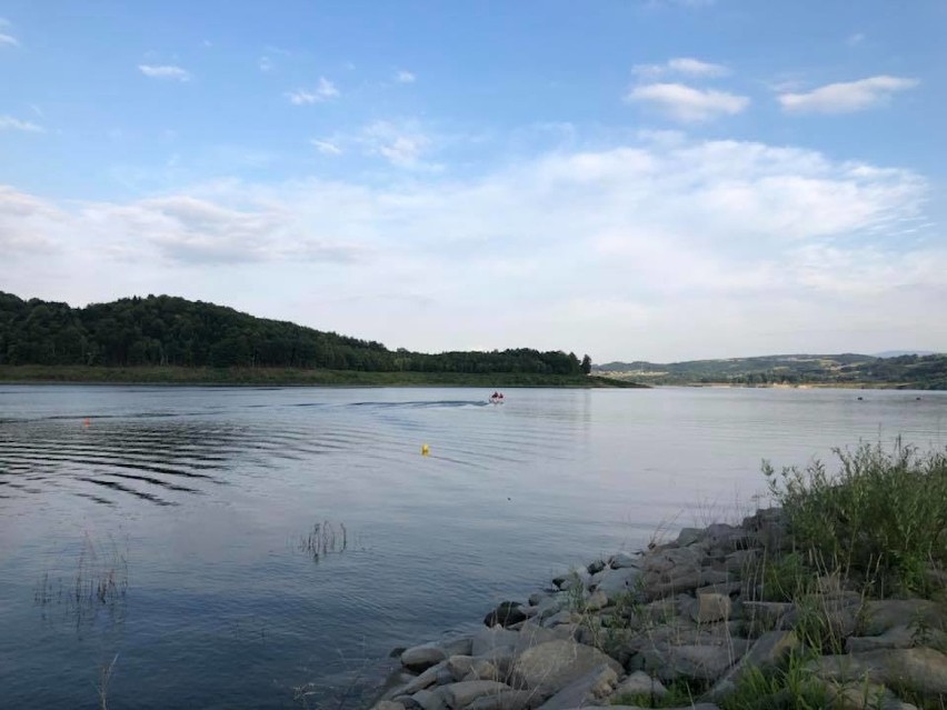 Przebieg akcji ratowniczej WOPR-wcy z Oświęcimia uwiecznili...