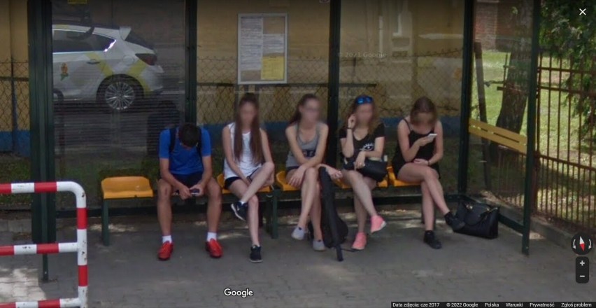 Moda na ulicach Wągrowca. Jak ubierają się wągrowczanie można zobaczyć na zdjęciach wykonanych przez Google Street View