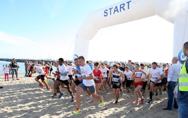 W sobotę w Sopocie biegacze mogli sprawdzić się na dystansie 5 km