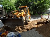 Trwa remont kanalizacji na ulicy Brudnioka w Rybniku