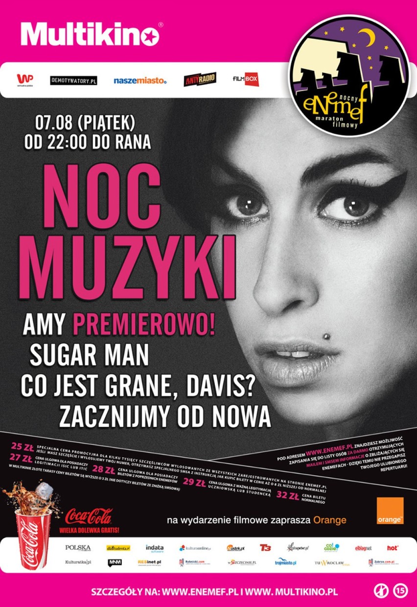 ENEMEF: Noc Muzyki w krakowskim Multikinie [ZDJĘCIA]