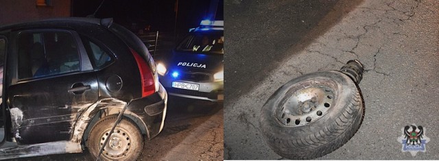 Policjanci Komisariatu Policji w Głuszycy zatrzymali wczoraj wieczorem 42-letniego mieszkańca tej miejscowości, który kierując samochodem w stanie kompletnego upojenia alkoholowego wjechał w mur oddzielający drogę wojewódzką od koryta rzeki Bystrzyca, a następnie porzucając samochód - aby uniknąć odpowiedzialności - oddalił się z miejsca kolizji.