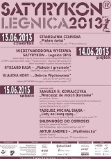Legnica: Satyrykon 2013 - program na piątek