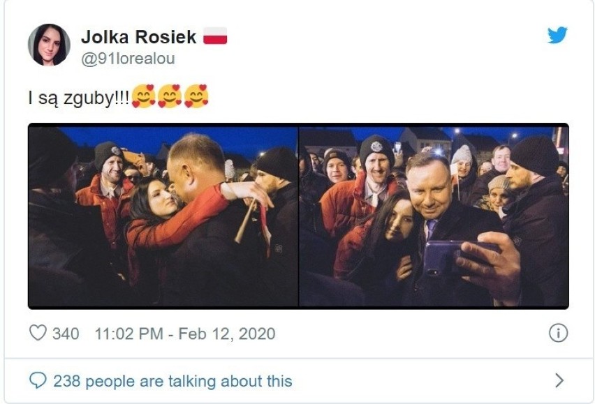 Kim jest Jolka Rosiek, która straciła głowę dla prezydenta Andrzeja Dudy?  "Nie nazywajcie mnie stalkerką" [17.07.2020]