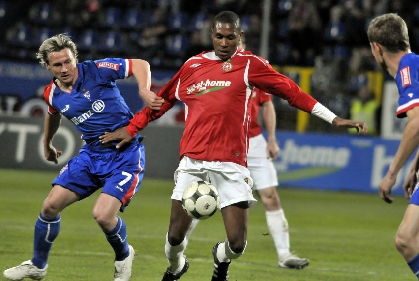 24.04.2009, Kraków: Marcelo w meczu Wisła - Górnik Zabrze