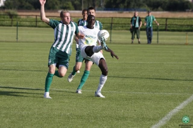 Warta - Żalgiris, Warta Poznań - Żalgiris Wilno 1:2, Idrissa Cisse