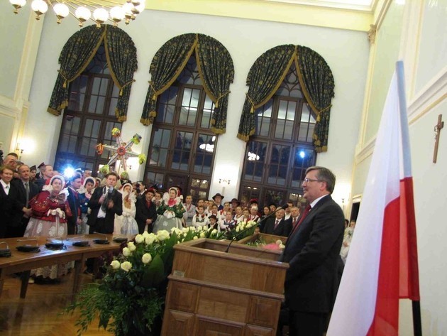 Prezydent Bronisław Komorowski odwiedził Żywiec [ZDJĘCIA]