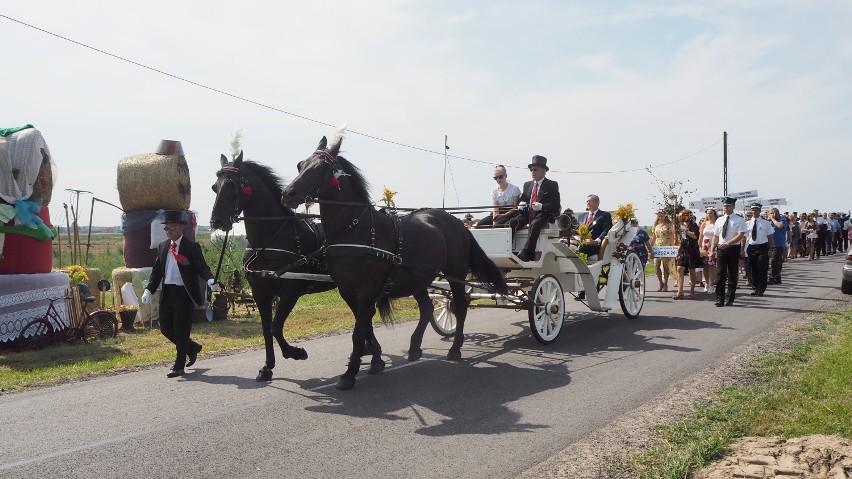 Dożynki gminy Biała tym razem w Brzozie. Było kolorowo i radośnie[foto]