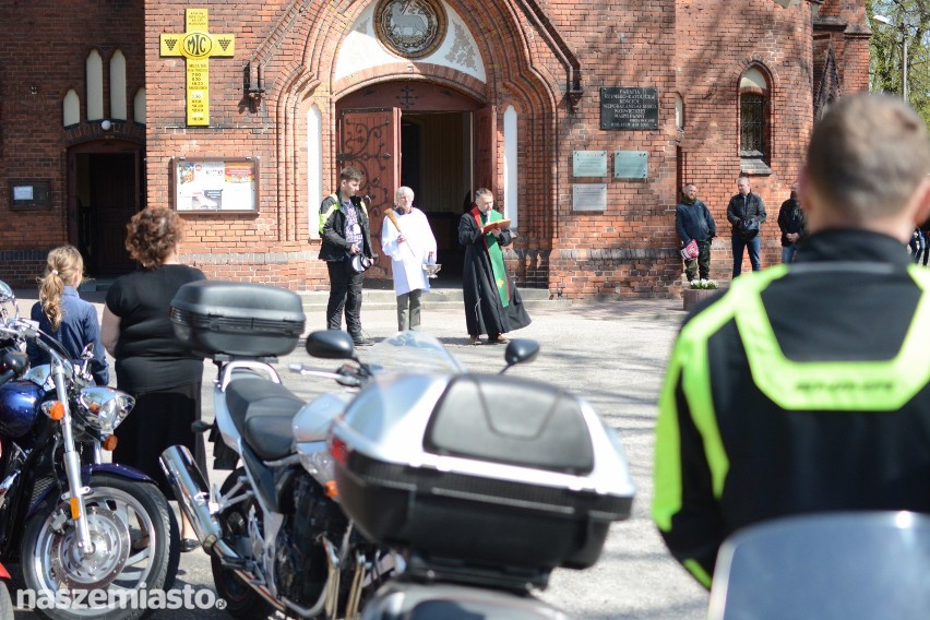 Motocykliści z Grudziądza przejechali przez miasto, później oddawali krew dla dzieci [wideo, zdjęcia]