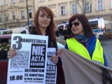 III Manifestacja "Nie dla ACTA" w Krakowie: "Nie dajmy sobie odebrać swojej wolności!" [zdjęcia]