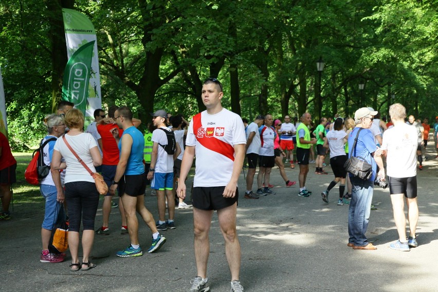 Parkrun Łódź. Bieg w parku Poniatowskiego - 4 czerwca 2016