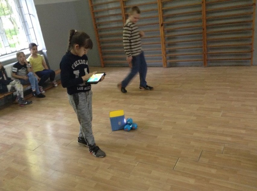 Roboty w szkole w Wilkowie Polskim FOTO