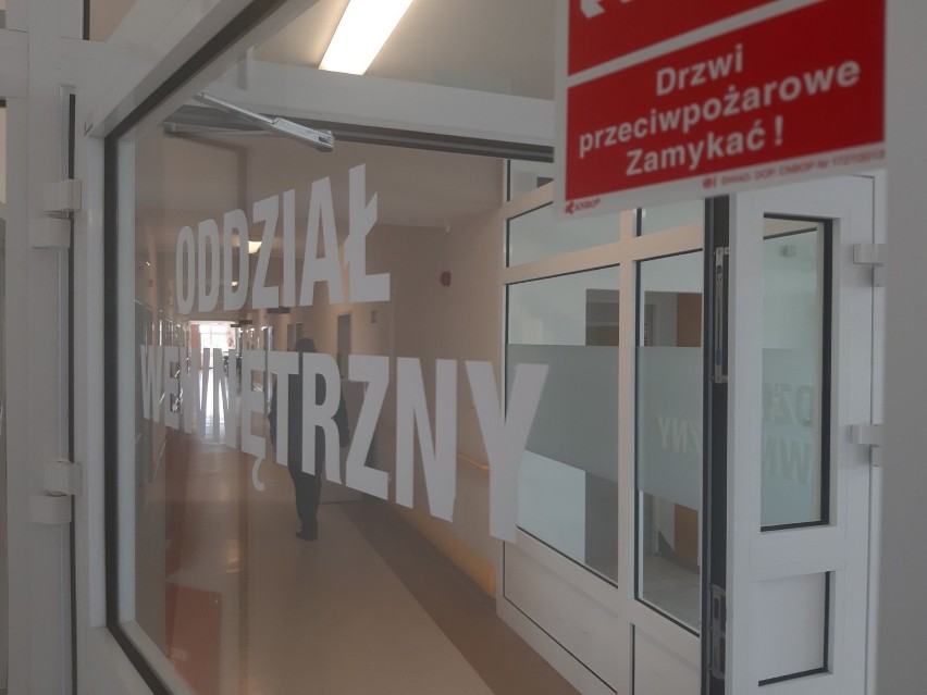Oddział wewnętrzny w szpitalu powiatowym w Oleśnie po...