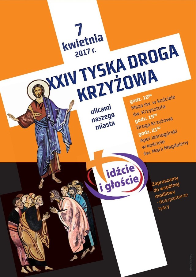 Plakat XXIV Tyskiej Drogi Krzyżowej