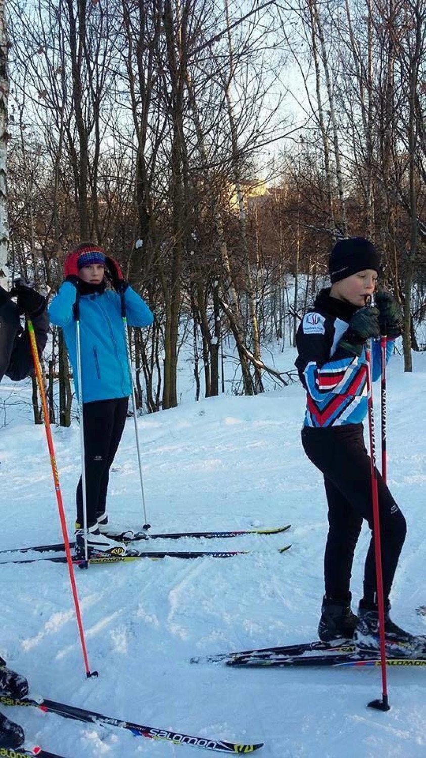 Tak trenują młodzi biathloniści