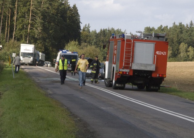 Kolizja policjantów w Kowalewicach